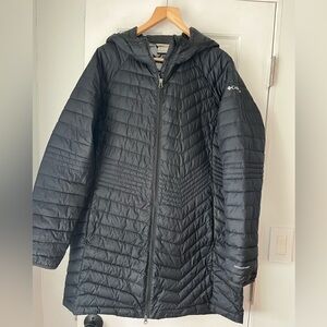 Columbia Women's Black Puffer Coat sz XXL